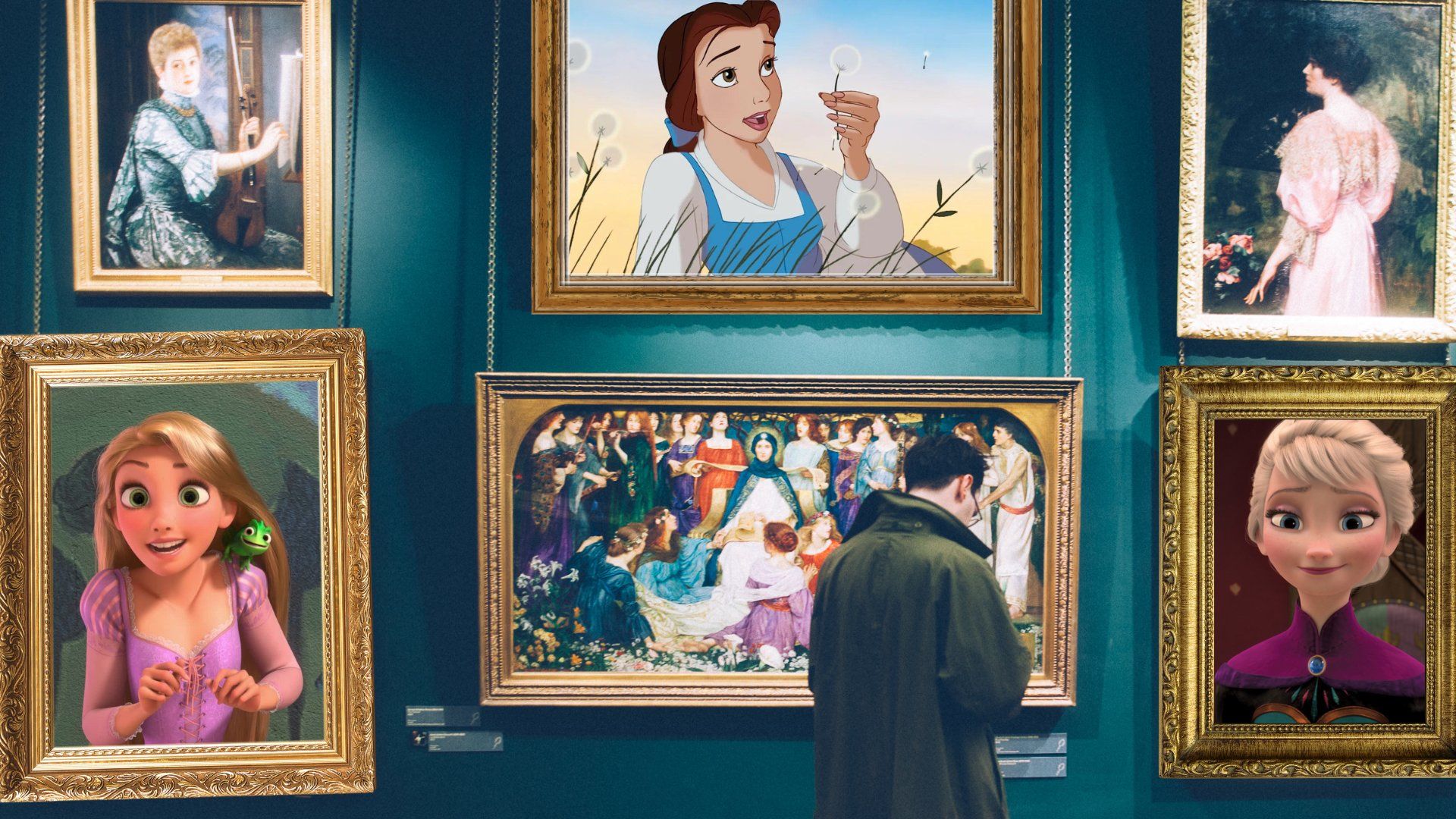 Принцесс Disney на полотнах эпохи Ренессанса показал ИИ (фото)
